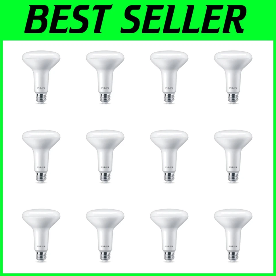 Energy Efficient Soft White Light Bulbs, Dimmable, 12-Pack - Image 1 of 4