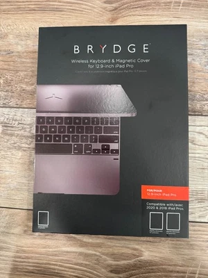 Brydge Pro+ Keyboard Case for 12.9" Apple iPad Pro 3rd/4th/5th Gen. - Space Gray - Image 1 of 4