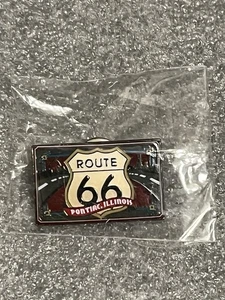 Lapel Pin - Route 66 Pontiac, Illinois - Picture 1 of 3