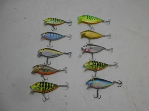 10 Vintage Storm Thin Fin Angelköder 9-no-6 und 1 no-8 Pre Rapala - Bild 1 von 4