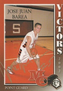 Jose Juan JJ BAREA Miami Christian Victors High School BCG AUTO basketball card - Picture 1 of 2