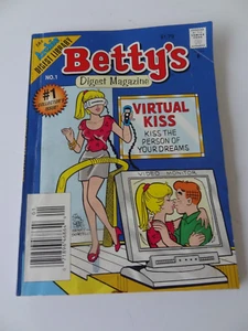 The Archie's DIGEST LIBRARY Betty's Digest Magazine No. 1 COLLECTOR'S ISSUE ! - Picture 1 of 4