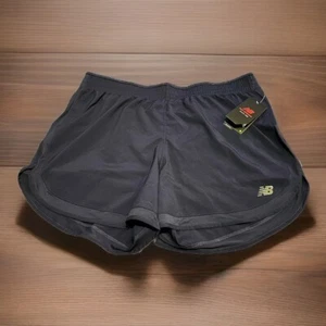 New Balance Womens Running Shorts XL Navy Blue Workout Gym Running NWT - Picture 1 of 6