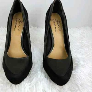 Zapatos de salón Badgley Mischka cuero de becerro para dama marrones - Imagen 1 de 6