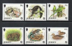 JERSEY MNH 1997 SG824-829 FIDEICOMISO PRESERVACIÓN DE LA VIDA SILVESTRE - Imagen 1 de 1