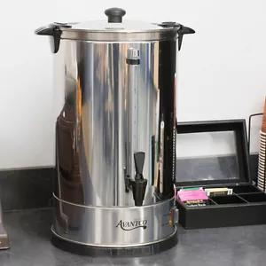 Urna de té de café Avantco 110 tazas 3 galones de acero inoxidable comercial cervecera - Imagen 1 de 5