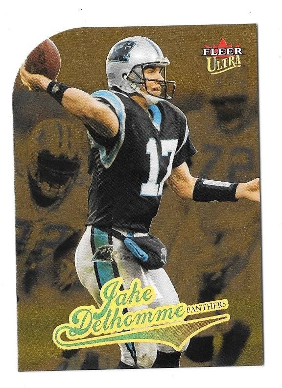 2004 ULTRA NFL FOOTBALL #84 JAKE DELHOMME SP GOLD MEDALLION PARALLEL,PANTHERS - Image 1 of 1