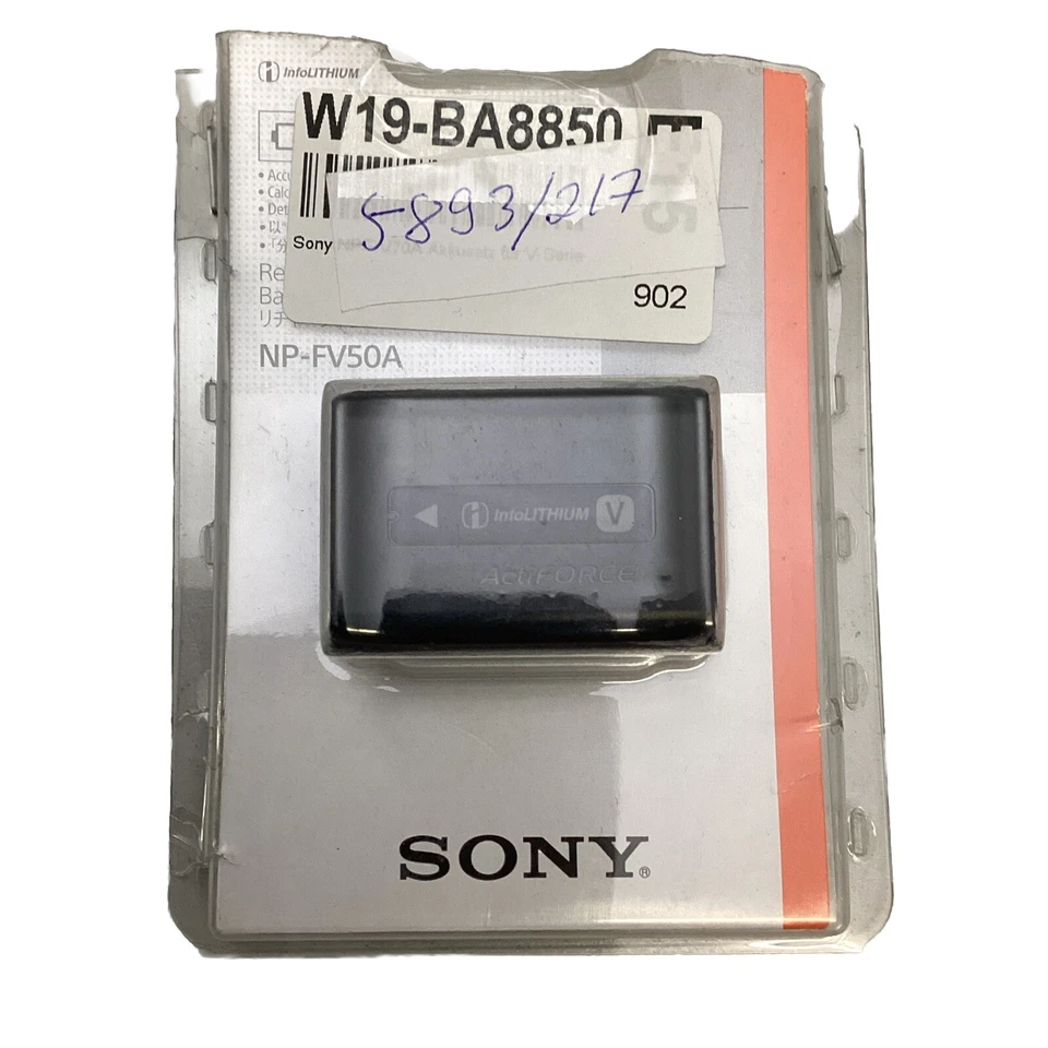 Sony ActiFORCE NP-FV50A Batterie  - Bild 1 von 1