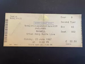 Maxwell Ticket 1997 - Foto 1 di 1
