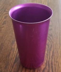 A Vintage Sunburst Purple Bascal Aluminum Cups Italy 1950’s MCM - Picture 1 of 6