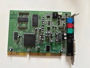 Creative Sound Blaster AWE64 CT4520 ISA sound card vintage wavetable MIDI tested - Afbeelding 1 van 11