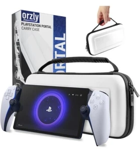 Carrying Case For Playstation Portal PS5 Remote Play White EXCELLENT CONDITION - Picture 1 of 6