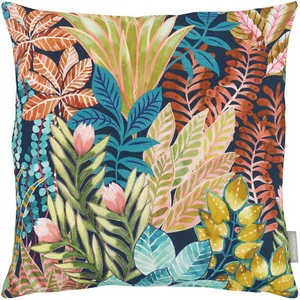 Kissenhülle Kissenbezug 50x50 BAUMWOLLE Kissen Tropisch Sommer SANDNER Uganda - Bild 1 von 4