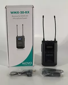 Ricevitore Movo WMX-20-RX per sistema microfonico wireless Lavalier - per WMX-20 - Foto 1 di 15