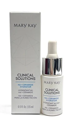 MARY KAY CLINICAL SOLUTIONS HA + HIDRATADOR CERAMIDA ~ 177906 ~ TAMAÑO COMPLETO ~ ¡NUEVO EN CAJA! Foto 1 de 4