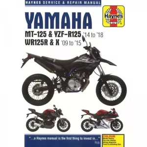 Yamaha Motorrad MT-125, YZF-R125, WR125R und X (2009-2018) repair manual - Bild 1 von 5