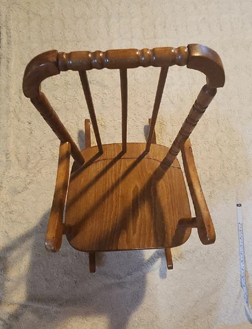 Antique Child Rocker Cover