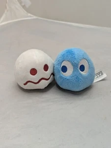 PacMan Set Of 3 Plush Ghosts Blue white video game - Picture 1 of 5