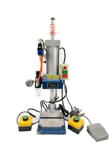440lb/200kg Pneumatische Stanzmaschine 2"" - 4"" Hubpresse Ausrüstung 2 Tasten - Bild 1 von 24