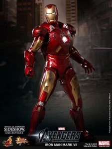 IRON MAN MARK VII EXCLUSIVO ESCALA 1/6 - MMS 185 - LOS VENGADORES - HOT TOYS - Imagen 1 de 12