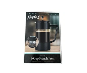 Parini 8-Cup French Press 1000 ML Coffee Tea Maker Stainless Steel Borosilicate - Picture 1 of 6