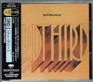 Soft Machine "Third" Japan CD w/OBI ESCA-5535 - Picture 1 of 1