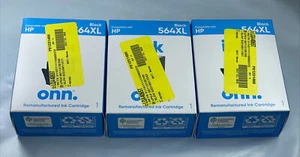 (3) Druckerpatrone Schwarz 564XL ONN kompatibel mit HP - Neu - Bild 1 von 3