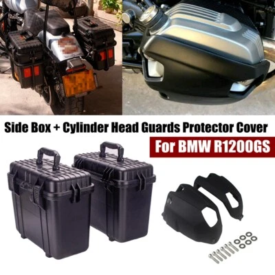 Caja lateral alforja + protectores de culata para BMW R 1200 GS R1200GS 2010-2012 Foto 1 de 4