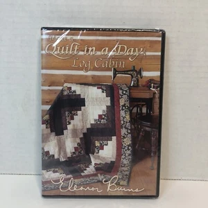 Make a Quilt in a Day Log Cabin (DVD, 2009) Eleanor Burns New - Picture 1 of 4