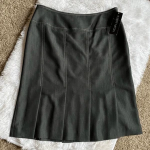 Albert Nipon Rock gefüttert Karrierekleidung Büro fließend grau NEU Damengröße 10 " - Bild 1 von 9