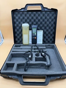 TESTO 635 %rF %RH %HR With 2x Testo 9769 / 410 Probe With Carrying Bag - Picture 1 of 4