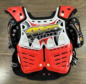 Vintage AXO Sport Motocross Chest Protector Red- Size ? Italy - Picture 1 of 10