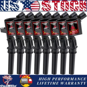 8 Ignition Coils Pack For Ford F150 F-150 4.6L V8 2000 2001 2002 2003 2004 DG508 - Picture 1 of 20