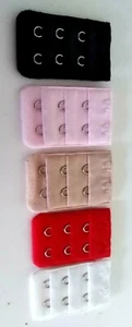 Bra Extender 2-Hook 3-Row Various Colours Fast Postage NEW in packaging FREEpost - Picture 1 of 7