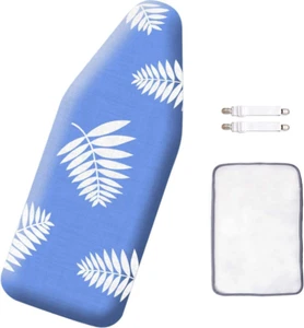 12.5 X 32 Inch Mini Ironing Board Cover - 100% Cotton Extra Thick Pad - Picture 1 of 11