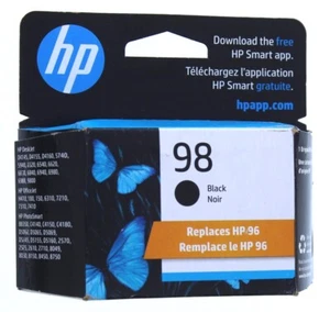 HP 98 Black Ink Cartridge - Picture 1 of 2