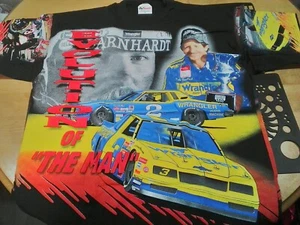 Vintage Dale Earnhardt Sr Evolution "The Man" Black Tee XL - Picture 1 of 5