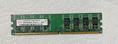 Hynix Memory 2GB 2Rx8 PC2-6400U-666-12   HYMP125U64CP8-S6 AB-C - Image 1 of 3