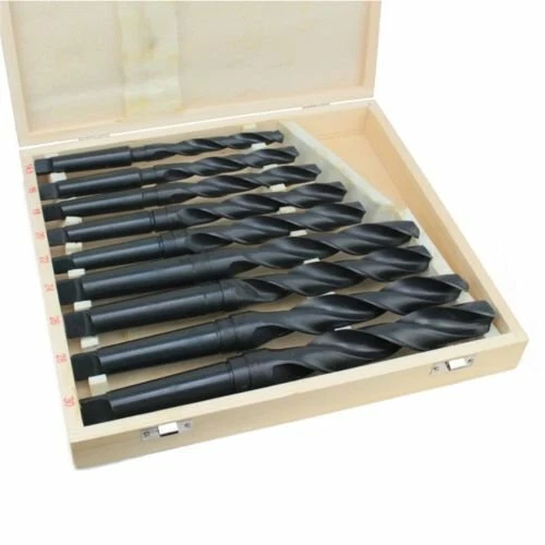 HSS Spiralbohrer MK Bohrer Set 14,5 - 30 mm MK2 MK3 Konusbohrer 9-teilig - Bild 1 von 1