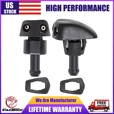 Car Auto Window Windshield Washer Spray Sprayer Nozzle For Toyota Ford BMW Audi - Image 1 of 4