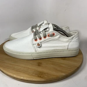 Satorisan Heisei Zapatos Blanco Lona Cuero Zapatillas Informales Mujer Talla 7 - Imagen 1 de 10