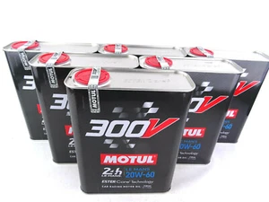 Motul 300V 20W60 Le Mans 20W-60 Ester Core Rennsport 6x 2Liter - Bild 1 von 8