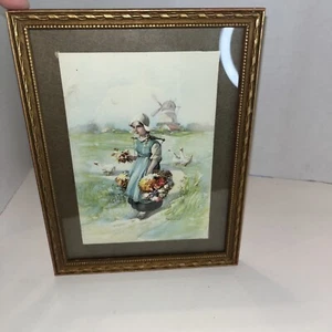 BY FRANCIS WILLIAM VAN VREELAND FINE ART Print FRAMED 9”x 7” - Picture 1 of 5