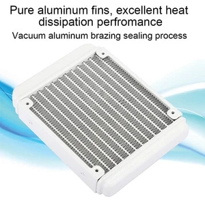Professional PC Water Cooling Radiator 12cm/4.7in Installation Position For SAL - Afbeelding 1 van 11