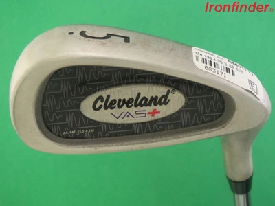 Cleveland VAS+ Single 5 Iron Steel Shaft Stiff Flex Mens Right Handed Excellent - Image 1 of 4