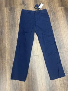 Pantalones Polo Ralph Lauren Niños 14 Azul 100% Algodón Frente Plano Pierna Recta MNM73 - Imagen 1 de 5