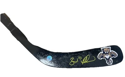 Brad Marchand Florida Panthers 签名美洲豹,曲棍球棒刀片 — 第 1/2 张图片