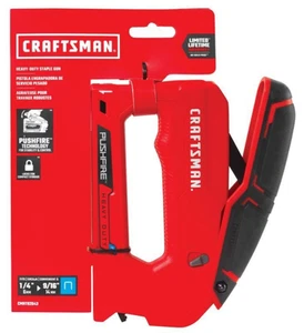 Pistola grapadora Craftsman empuñadura inversa de alta resistencia (9/16 pulgadas) - Imagen 1 de 1