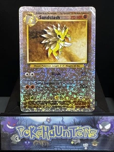 Pokemon Card Sandslash 62/110 Legendary Collection Reverse Holo WOTC Played 2 - Picture 1 of 14