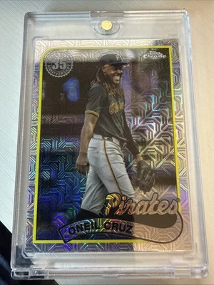 2024 Topps Update Series - 1989 Topps Chrome Silver Pack Oneil Cruz #T89-CU-48 - Image 1 of 2